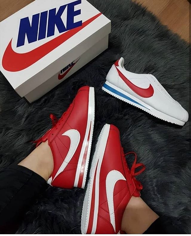 Replika Nike Cortez Kırmızı Ayakkabı
