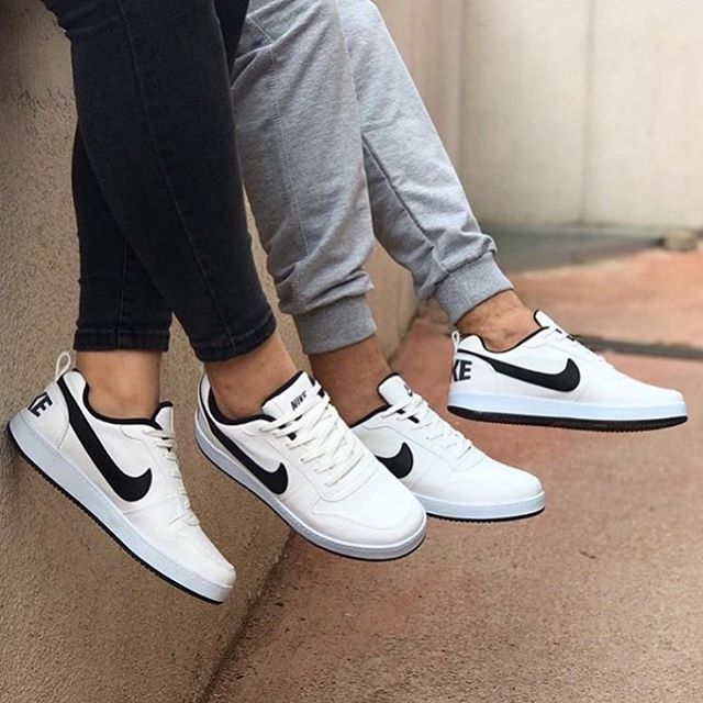 Replika-Çakma Nike RNB Beyaz Siyah Erkek Bayan Günlük Ayakkabı