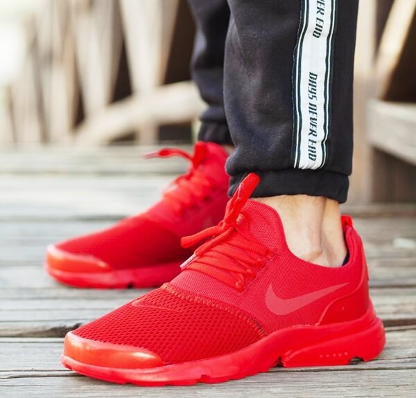 Çakma Nike Duralon Kırmızı Spor Ayakkabı
