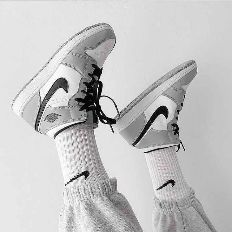 Replika Nike Air Jordan Gri Ayakkabı