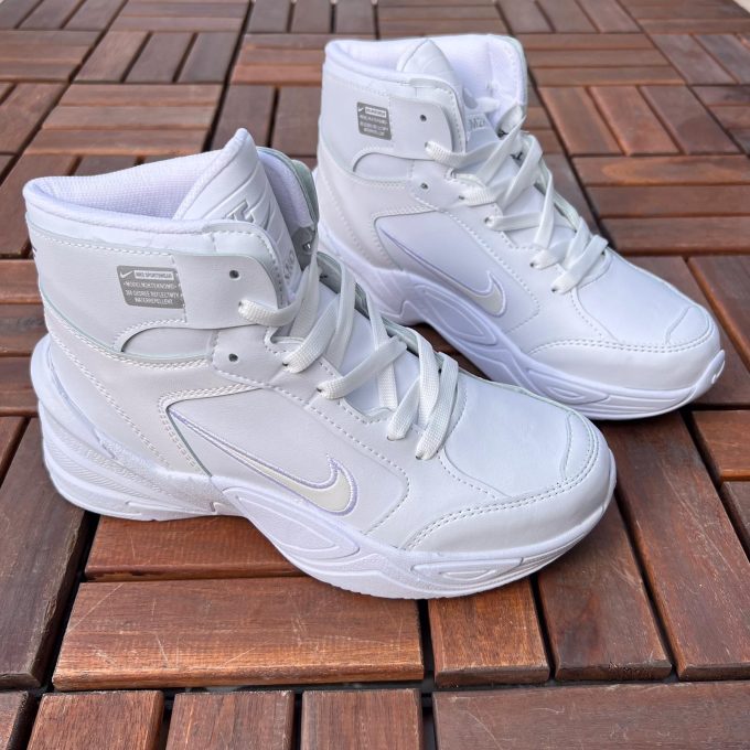 Replika-Nike-Tekno-Bilekli-Beyaz-Ayakkabı